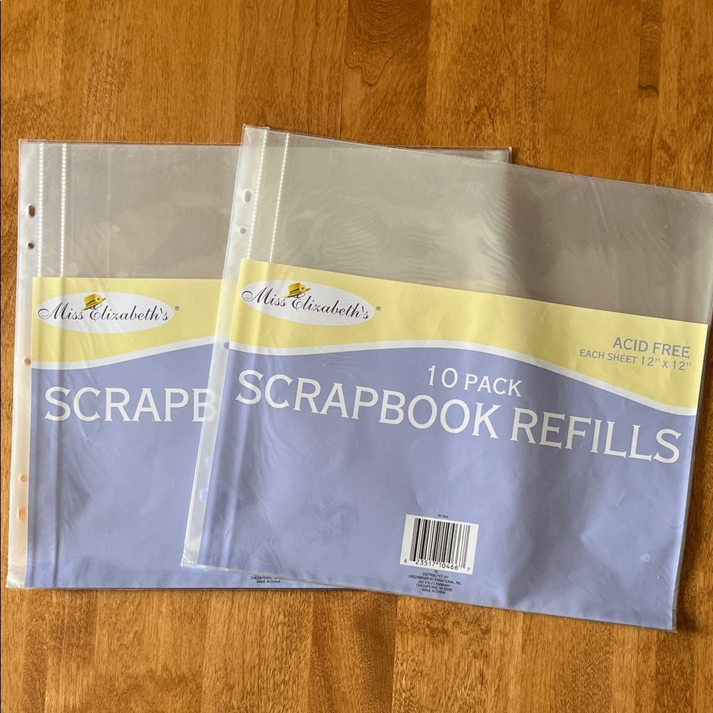 Miss Elizabeth's Scrapbook Refill 10 Pack By Miss Elizabeth's